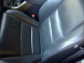 2007 HONDA PILOT, BURGUNDY, EX-L, 3.5L, AT, FWD.  A25157
